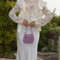 ÉCLAT — PINK CRYSTAL BAG