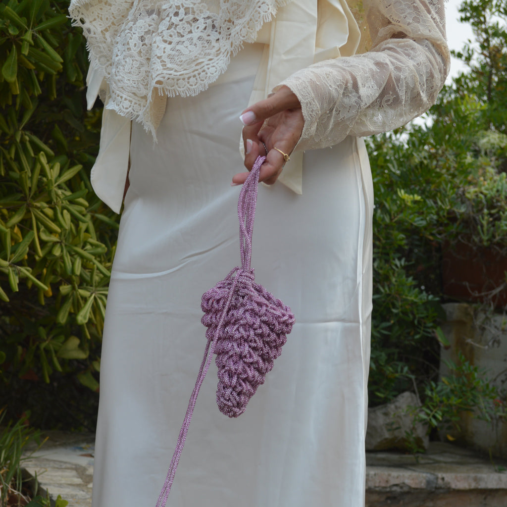 ÉCLAT — PINK CRYSTAL BAG