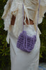 ÉCLAT — VIOLET CRYSTAL BAG
