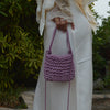 ÉCLAT — PINK & MAUVE CRYSTAL BAG