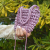 ÉCLAT — PINK & MAUVE CRYSTAL BAG