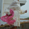 ALLEGRA — FRINGE CROCHET BAG