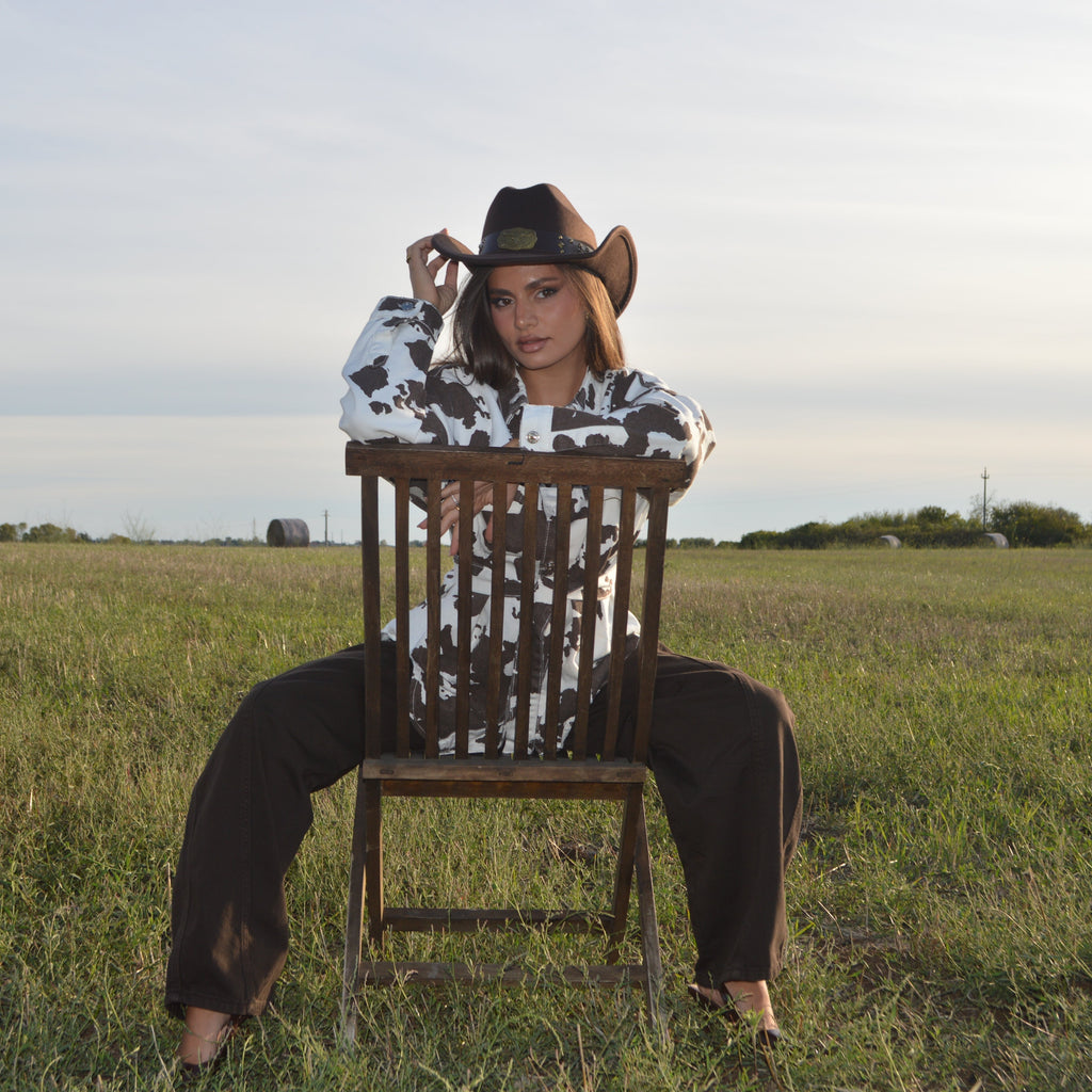 PSYCOW – Giacca Muccata Cowhide