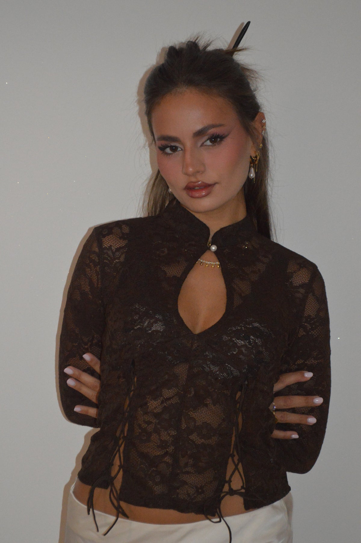 Maglia Mei- Brown