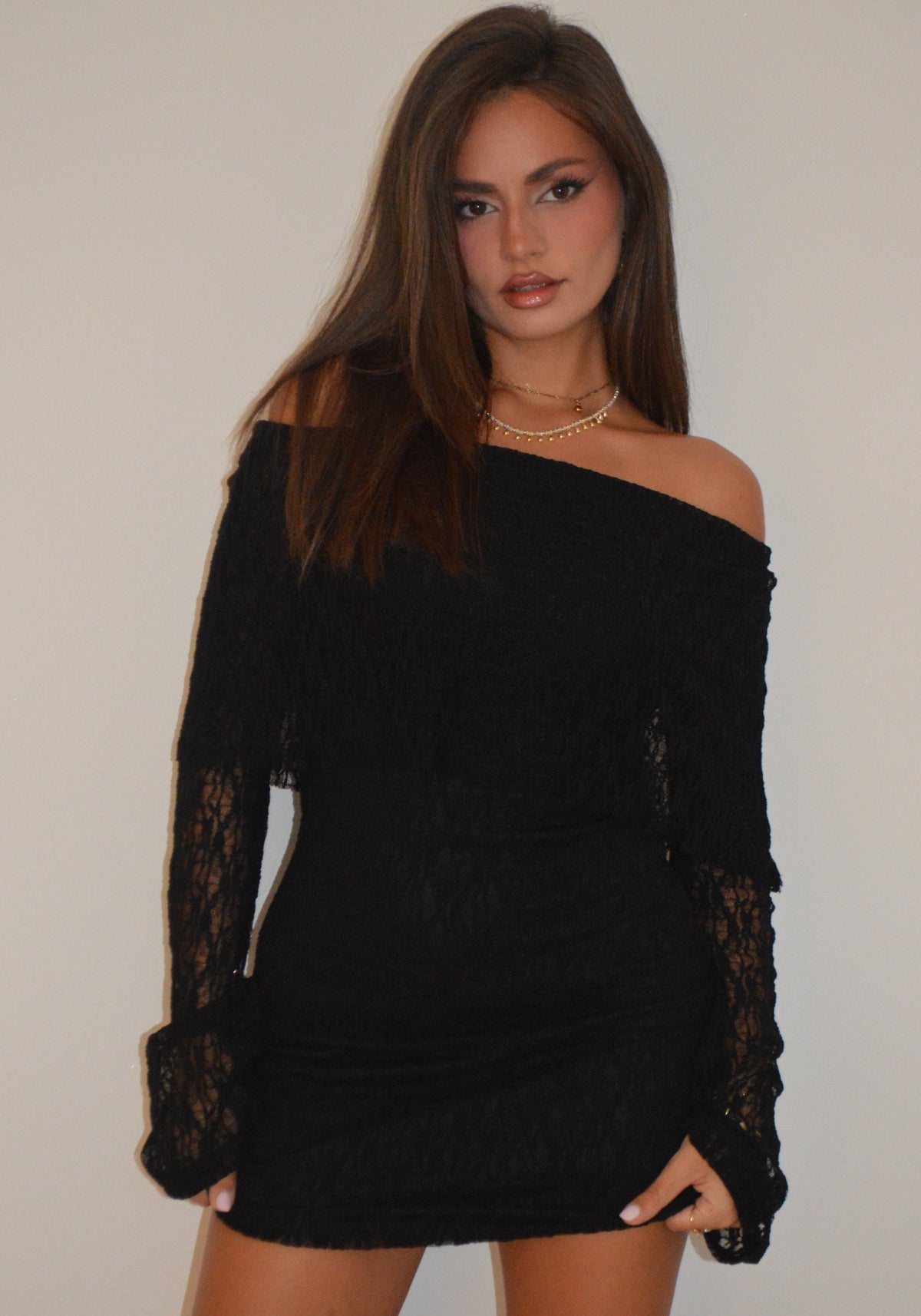 Mini Dress Lola in Pizzo