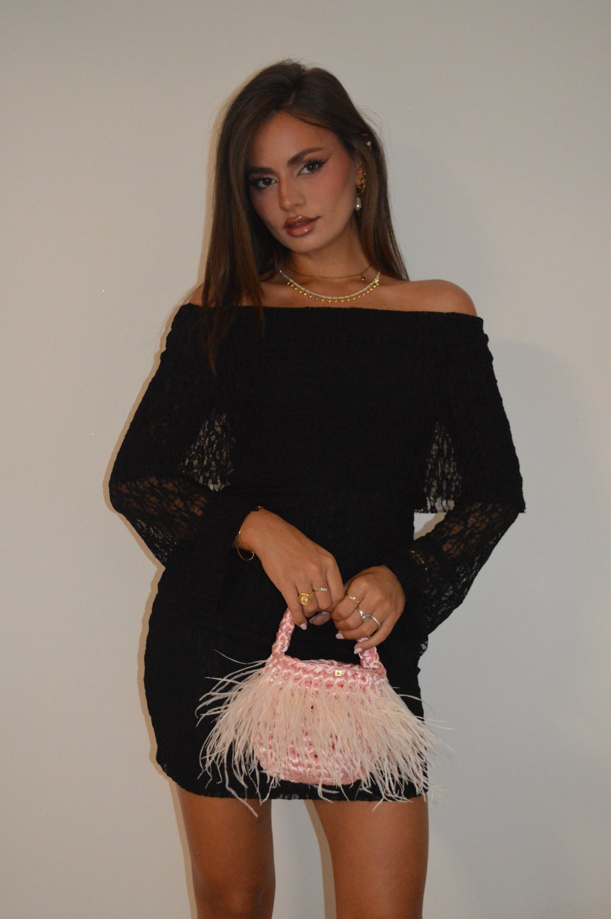 Mini Dress Lola in Pizzo