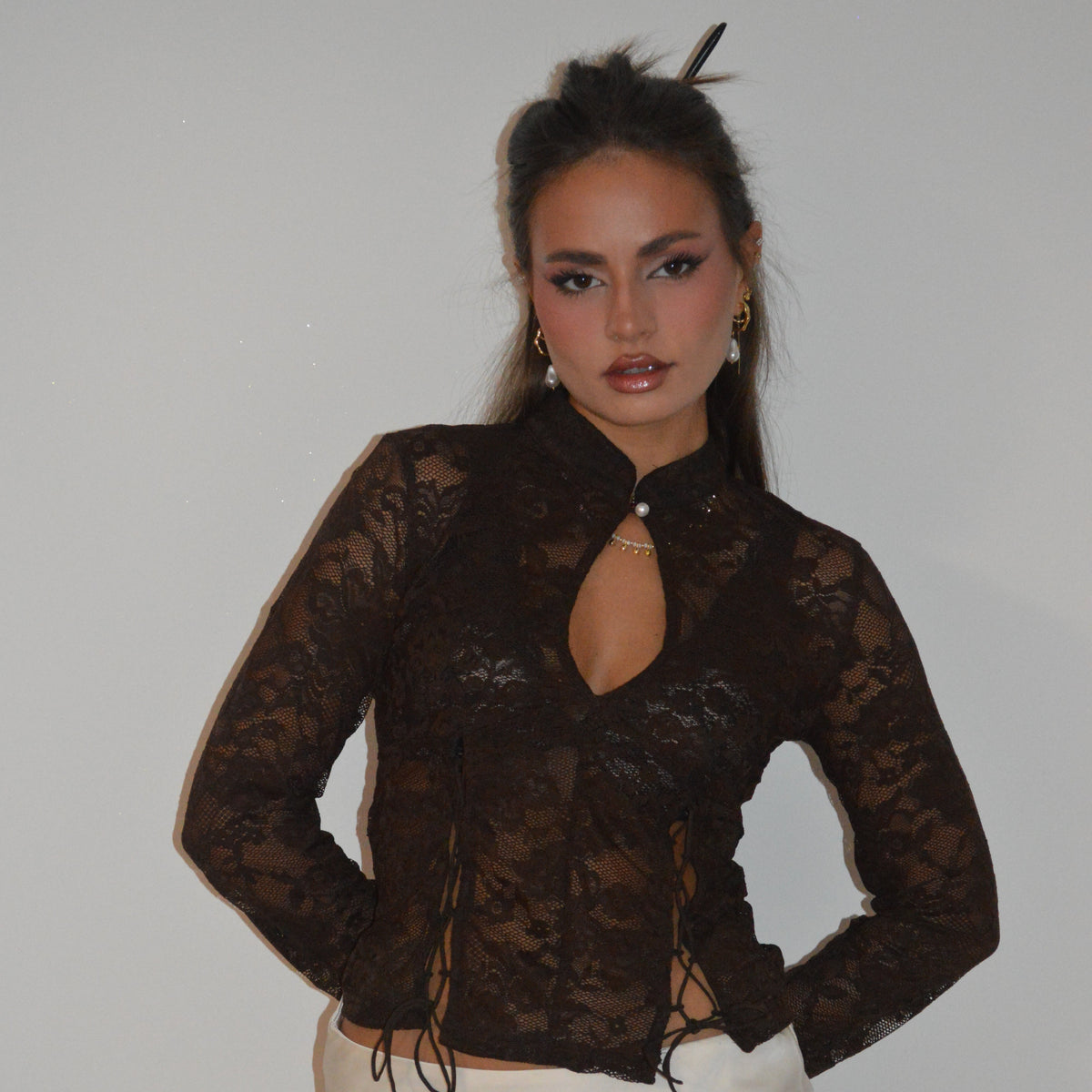 Maglia Mei- Brown