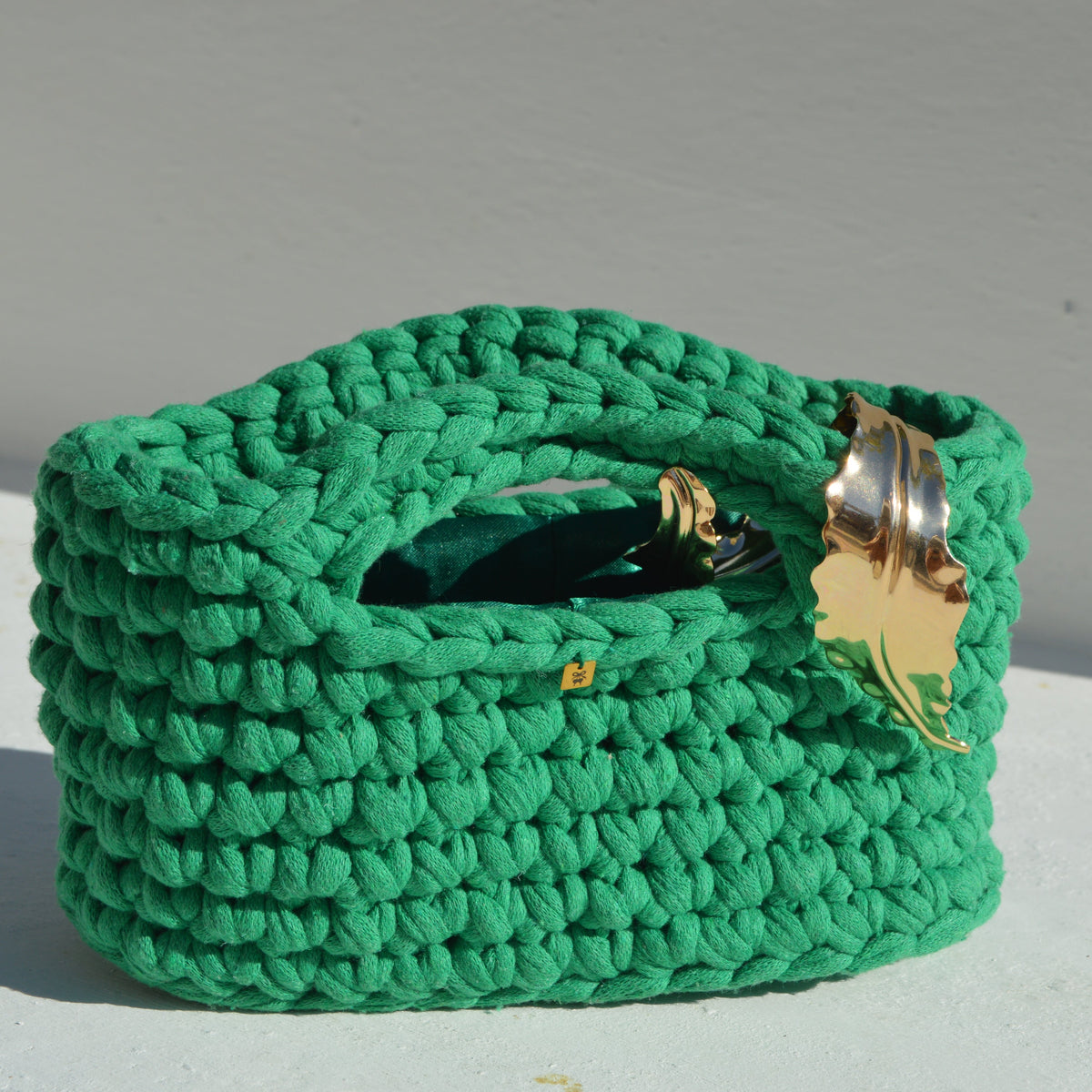 "Amanti Bag" Emerald